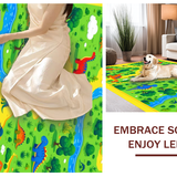 Whimsical Jungle Creature Layout(Green)