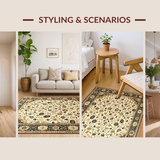 Chic Transitional Floral Elements(Beige)