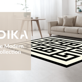 Classic Softened Geometric Appeal(Beige)