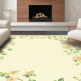 Ultra Soft Area Rug, Non Slip, Stain Resistant, Washable Area Rugs for Living Room, Bedroom, Cute Animal-Themed Decorative Piece(Beige)