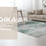 Contemporary Abstract Floral(Gray)