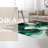 Artful Emerald and Black Contrast(Black)