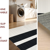 Modern Graphic Tiled Motif(Black)