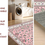 Whimsical Colorful Botanical Motif(Pink)