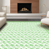 Lively Green Petal Art(Green)