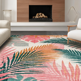 Elegant Distressed Medallion Style(Pink)