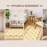 Transitional Luxurious Floral Arrangement(Beige)