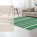 Elegant Green and White Symmetry(Green)