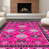 Artistic Cowgirl Vibe Floor Decor(Pink)