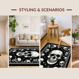 Haunting Gray Ornamental Design(Black)