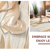 Chic Coastal Curved Design(Beige)