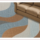 Ultra Soft Area Rug, Non Slip, Stain Resistant, Washable Area Rugs for Living Room, Bedroom, Modern Abstract Soft Indoor Rug(Gray)