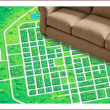 Ultra Soft Area Rug, Non Slip, Stain Resistant, Washable Area Rugs for Living Room, Bedroom, Non-Slip Kids Road Track Bedroom Carpet(Green)
