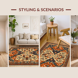 Charming Retro Cowboy Circle Design(Beige)