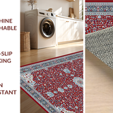 Classic Geometric Vintage Appeal(Red)