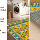 Charming Earthy Floral Design(Yellow)