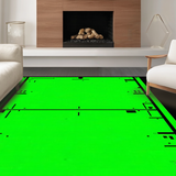 Energetic Retro Gaming Visual Appeal(Green)