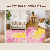 Sunny Ombre Stripe Arrangement(Pink)