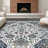 Elegant Geometric Gray Palette(White)
