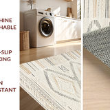 Elegant Geometric Motif(Beige)