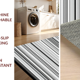 Elegant Modern Geometric Lines(Black)