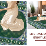 Contemporary Quilted Symmetrical(Green)