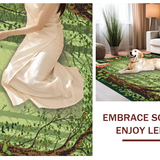 Cozy Vintage Flourish Elements(Green)