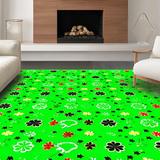 Festive Four Leaf Clover Aesthetic(Green)