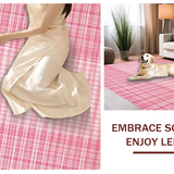 Elegant Dual Tone Patterned Flair(Pink)