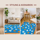 Colorful Rural Pet Design(Blue)