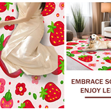 Charming Pastel Strawberry Motif(Pink)