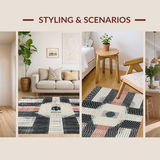 Artistic Linear Knot Design Element(Black)