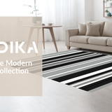 Contemporary Bold Striped Aesthetic(Black)