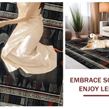 Geometric Black and White Fusion(Black)