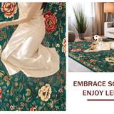 Intricate Floral Art Nouveau Style(Green)