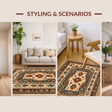 Whimsical Cowboy Inspired Circular Decor(Beige)