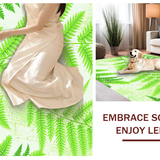 Contemporary Fluffy Green Statement(Green)