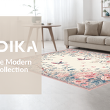 Tranquil Subtle Floral Design(Beige)