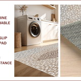 Ultra Soft Area Rug, Non Slip, Stain Resistant, Washable Area Rugs for Living Room, Bedroom, Animal Pattern Neutral Bedroom Medium Pile Rug(Beige)