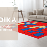 Dynamic Child Friendly Geometric Display(Red)