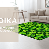 Festive Shamrock Truck Motif(Green)