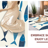 Contemporary Bright Color Splash(Blue)