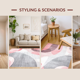 Feminine Chic Shag Style(Pink)