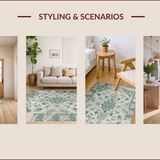 Chic Sage Green Tiled(Beige)