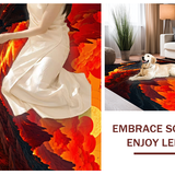 Contemporary Lava Flow Aesthetic(Red)