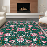 Vintage Floral Art Nouveau Elegance(Green)