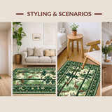 Chic Earthy Toned Print(Green)