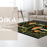 Stylish Gothic Inspired Leaf(Black)