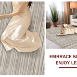 Inviting Natural Fibers Richly Crafted(Beige)