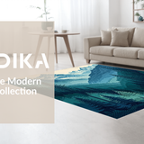 Nature Inspired Teal Forest Theme(Blue)